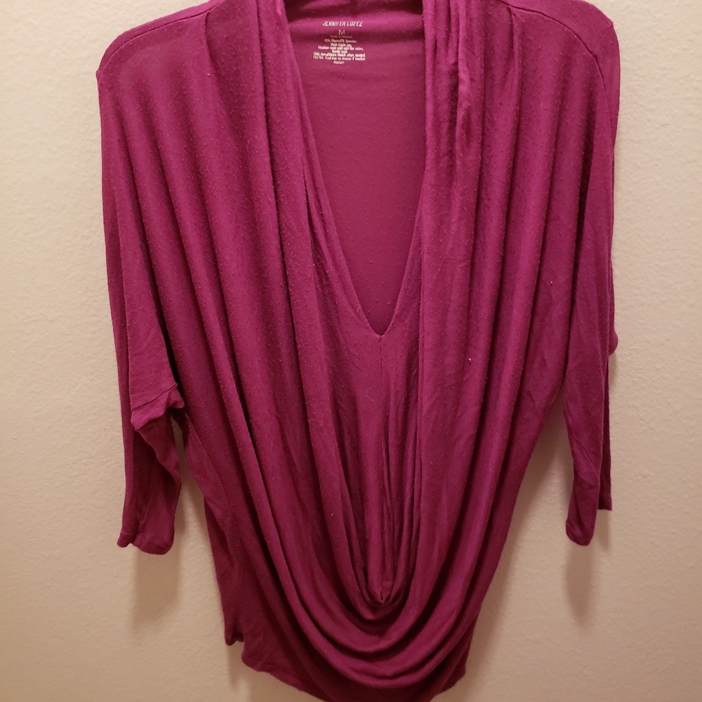 JLO BLOUSE | FUSCIA